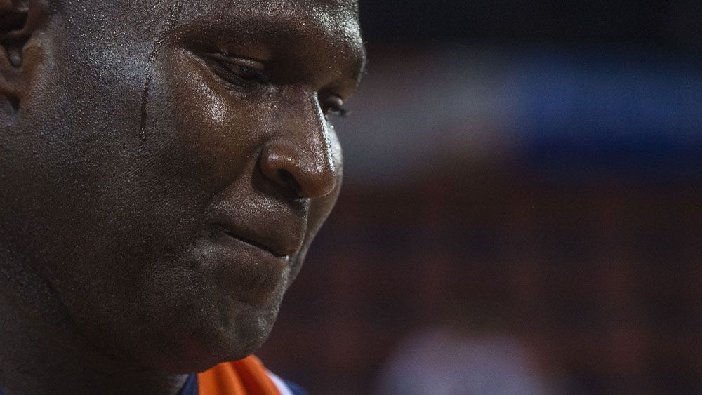 Cairns centre Nathan Jawai will be a key man in the NBL finals. (AAP)