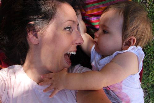 Mum and bub healthy and happy. Picture: Supplied