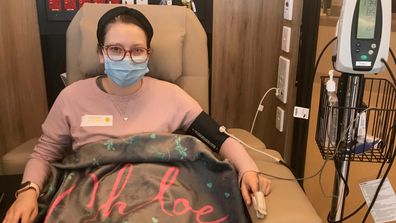 Chloe Spitalnic has ovarian cancer.