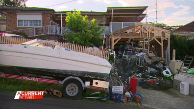 Hoarder house in NSW