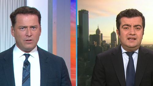 Karl Stefanovic spoke to Sam Dastyari about the incident this morning on Today. 