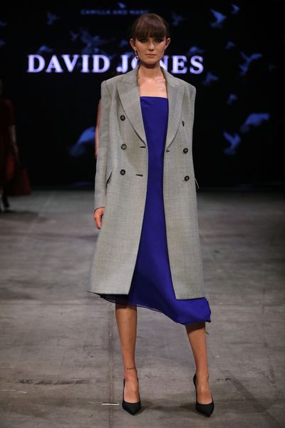 A model wearing Camilla and Marc at the David Jones Autumn Winter 2018 Collections show