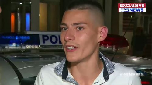 Manevski-Radin and another man confronted Ms Powell during the Schoolies event south of Adelaide. (9NEWS)