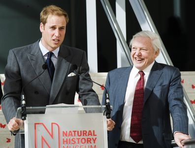 David Attenborough and Prince William, Darwin Centre, 2009