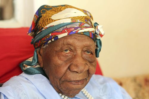Violet Brown, of Jamaica, died aged 117 on September 15 last year. (AAP)