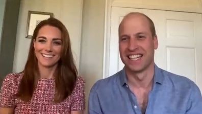 Prince William and Kate Middleton, Duke and Duchess of Cambridge video call staff at Fraser Health's Surrey Memorial Hospital in British Columbia for Canada Day