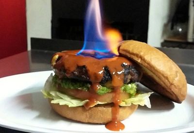 The world's hottest burger