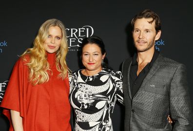 Ryan Kwanten, premiere Sacred Lies: The Singing Bones, The Hollywood Roosevelt Hotel, 2020