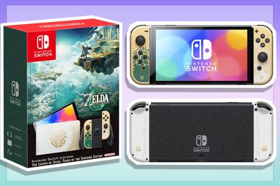 9PR: Nintendo Switch Console OLED Model - The Legend of Zelda: Tears of the Kingdom Edition