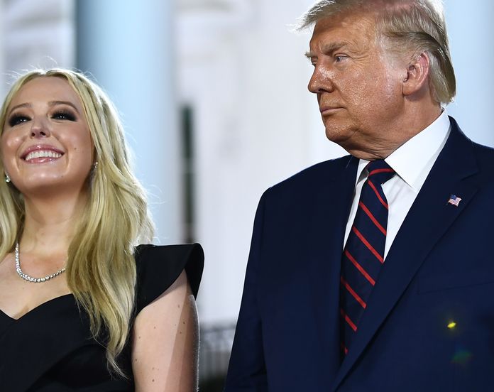 Tiffany Trump finally confirms her pregnancy after father Donald Trump announced the news at a campaign event - 9Honey
