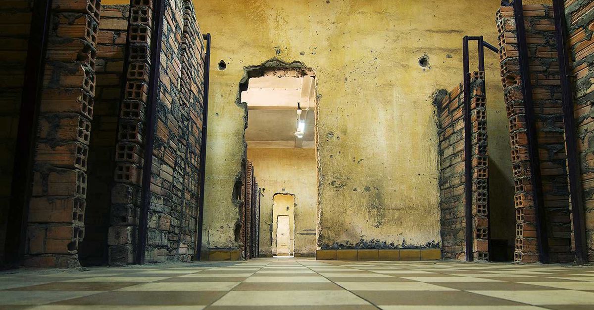 Twelve survivors out of 20,000 at notorious prison