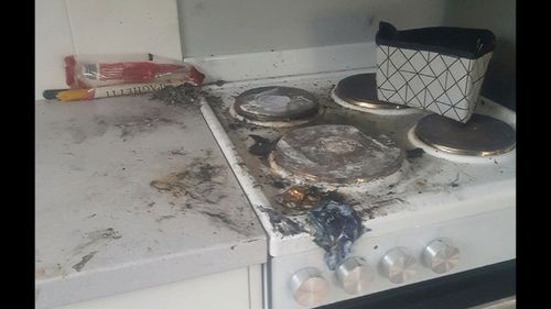 Ms Christie claims Peremai set fire to her kitchen.