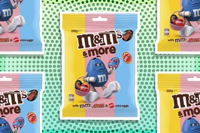 9PR: M&M's & More Milk Chocolate Mini Easter Eggs Share Bag, 220g