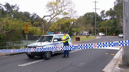 Emergency services found the woman's body at 12.30am in the unit block in Sutherland Shire.