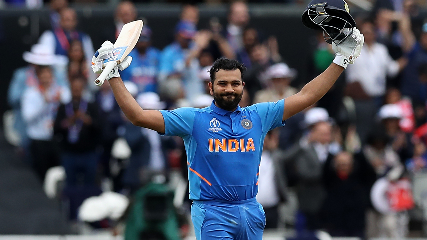 Record-breaking Rohit Sharma steers India to victory over Pakistan