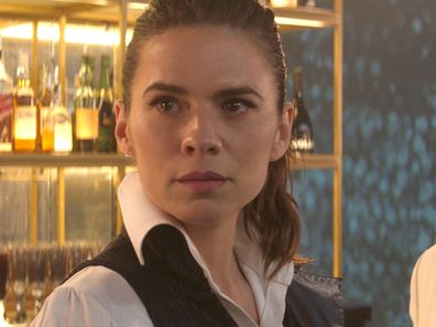 Hayley Atwell and Esai Morales in Mission: Impossible Dead Reckoning Part One from Paramount Pictures and Skydance.