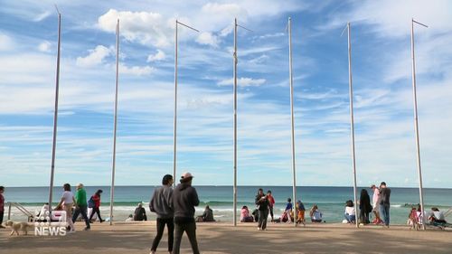 Manly in Sydney has been hit by a power cut.