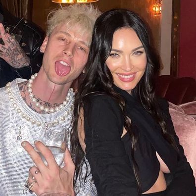 Machine Gun Kelly, birthday party, guests, Travis Barker, Kourtney Kardashian, Megan Fox