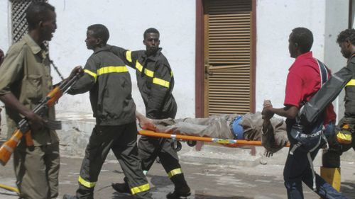 At least 25 dead in attack on popular hotel in Mogadishu