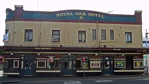 The historic Royal Oak Hotel on Church Street. 