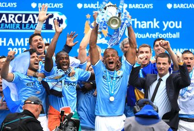 Manchester City were once again the kings of England. (AAP)