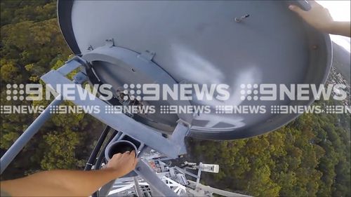 Gold Coast Councillor Dawn Crichlow has slammed the stunt as “too dangerous”. (9NEWS)