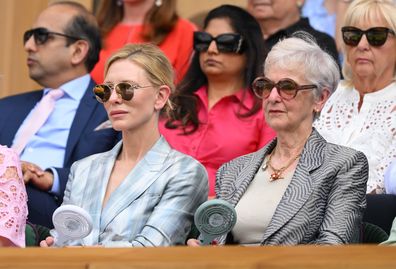 Cate Blanchett, her mother June Blanchett 