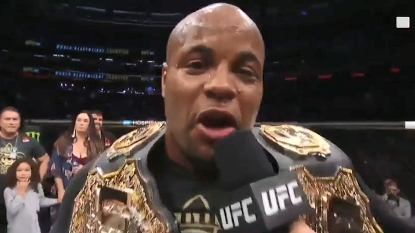 Cormier calls out Lesnar after creating history at UFC 230