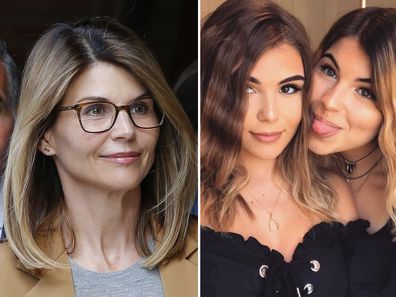 Lori Loughlin,  Olivia Jade Giannulli, Bella Giannulli