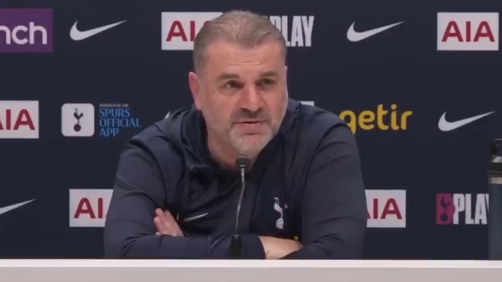 Tottenham manager Ange Postecoglou responds to reports linking him with Liverpool job
