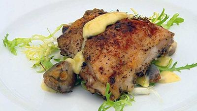 Recipe:&nbsp;<a href="http://kitchen.nine.com.au/2016/05/19/12/32/salt-roasted-chicken" target="_top">Salt roasted chicken</a>