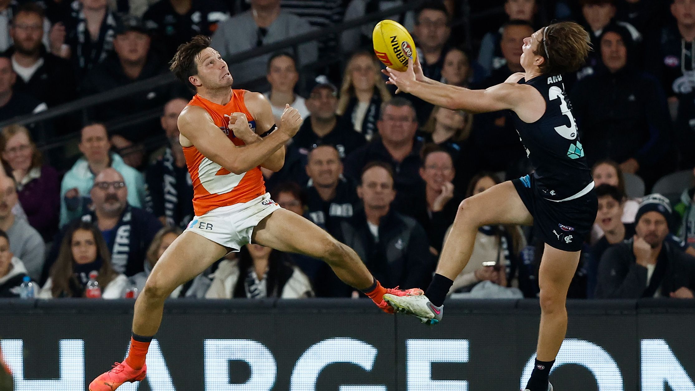 Sanciones de un partido para Giants, Toby Greene y Jesse Hogan en derrota ante Carlton Blues, MRO