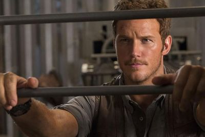 <i>Jurassic World</i> director Colin Trevorrow tweeted out this film still of Chris Pratt, captioned: "See you next summer, Star-Lord. #GOTG."<br/><br/>Chris plays Owen in <i>Jurassic World</i> and the character of Star-Lord in Marvel's <i>Guardians of the Galaxy</i>.<br/>