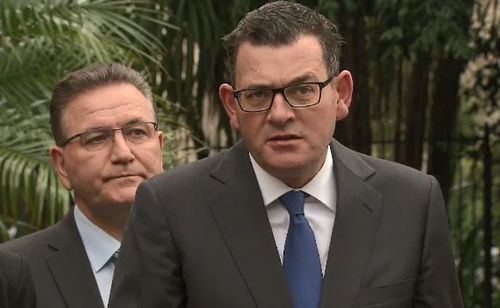 Premier Daniel Andrews said police responded appropriately to the gang violence. Picture: 9NEWS