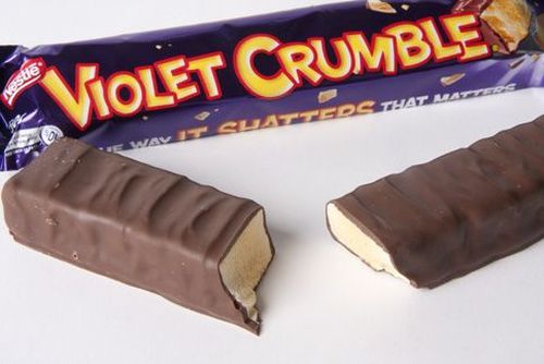 Violet Crumble is finally back in Aussie hands. (Twitter)