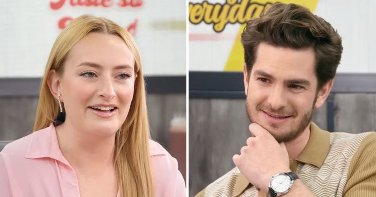 Andrew Garfield's Chicken Shop Date episode with Amelia Dimoldenberg