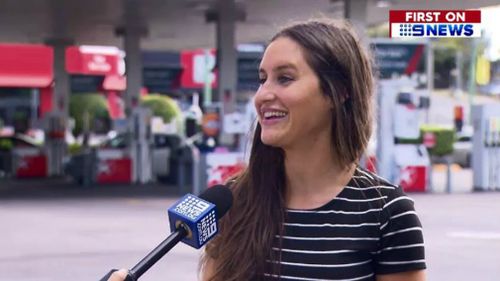 Tayla Daly is ecstatic to have her ring back. Picture: 9NEWS
