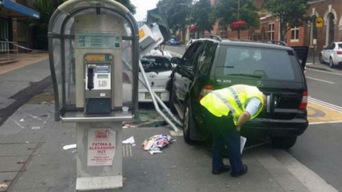 Pedestrian suffers serious injuries after being pinned by 4WD in Sydney crash