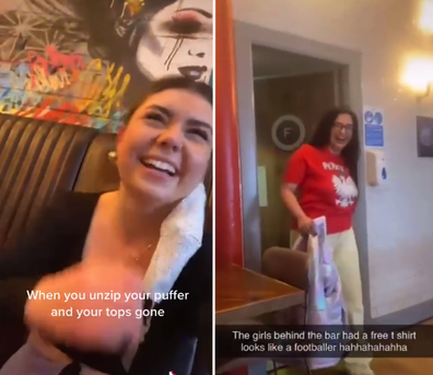 Woman's mysterious wardrobe malfunction confuses TikTok users