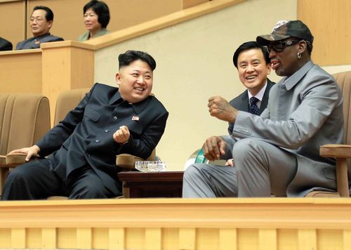 Dennis Rodman has met Kim Jong-un in Pyongyang during other trips.