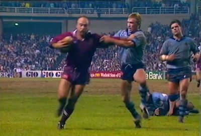 Wally Lewis scored one of the great solo tries as Queensland saluted in  Game II, 1989, at the SFS.