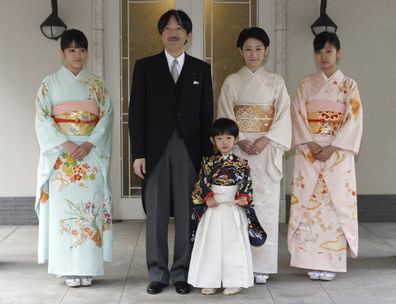 Princess Mako with her family