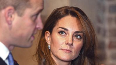 Britain's Prince William and Kate, the Duchess of Cambridge attend the launch of the National Emergencies Trust in 2019.