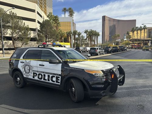 Tesla cybertruck explosion outside Trump hotel in Las Vegas