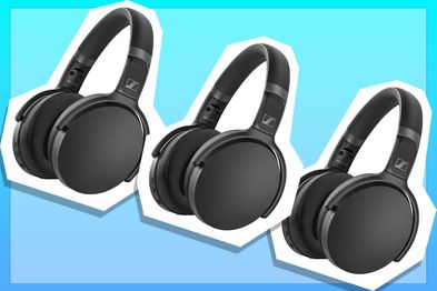 Sennheiser Over Ear Noise Cancelling Alexa Enabled Wireless Headphones HD 450SE Special Edition, Black