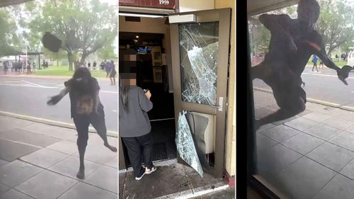 Des gens se sont cachés à l'intérieur de la taverne Todd alors qu'elle était attaquée.