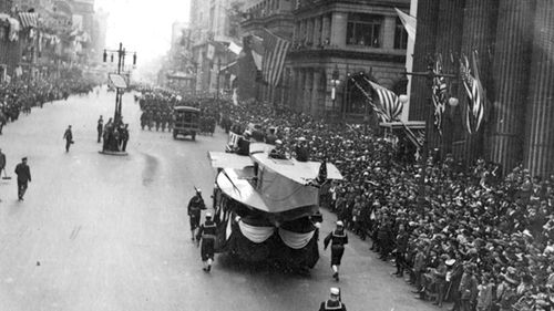 Philadelphia didn't cancel a parade during a 1918 pandemic. The results were devastating