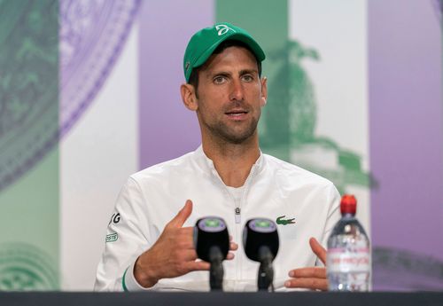 World No. 1 Novak Djokovic has said he hopes COVID-19 vaccines will not be mandatory for tennis players on tour.