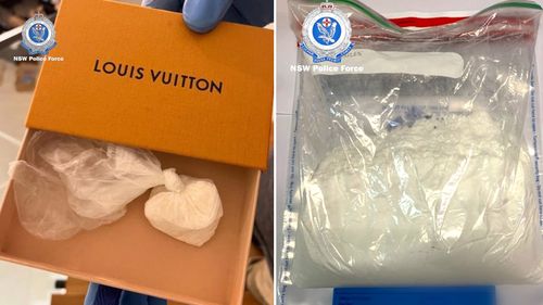 Police raided two properties in Sydney's inner west, allegedly seizing more than 5kg of cocaine and methylamphetamine.