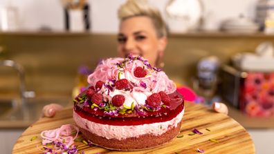 Jane de Graaff whips up jelly topped Turkish delight cheesecake